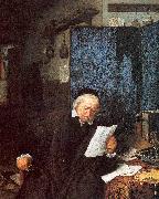 Ostade, Adriaen van Lawyer in his Study oil painting on canvas